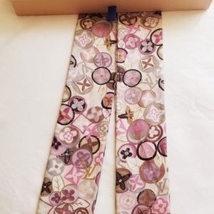 Louis Vuitton Silk Bandeau (Purse/Hair Scarf)